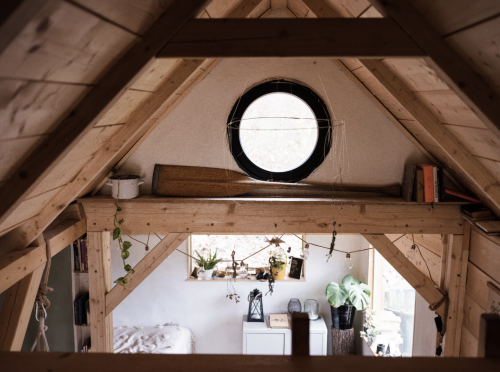 Stará sušárna švestek po rekonstrukci